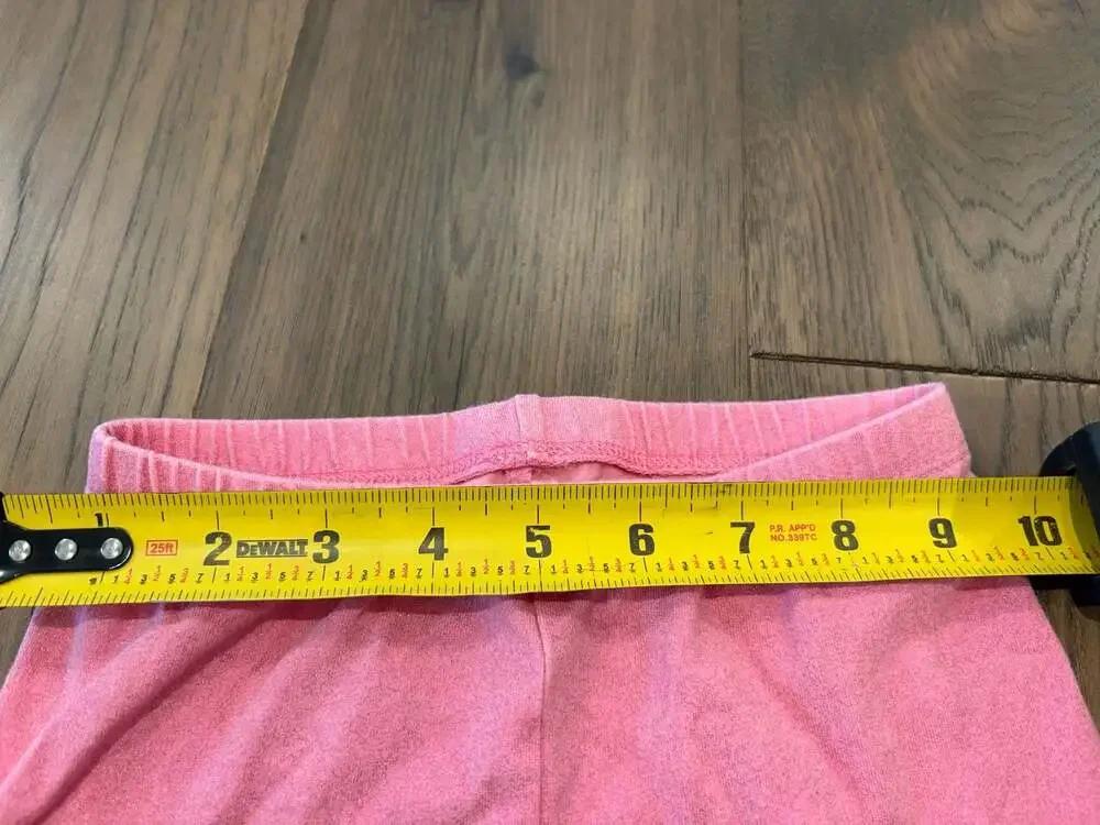 Old Navy Girls Toddler Pink Sparkly Cotton Blend Bike Shorts Size 5T